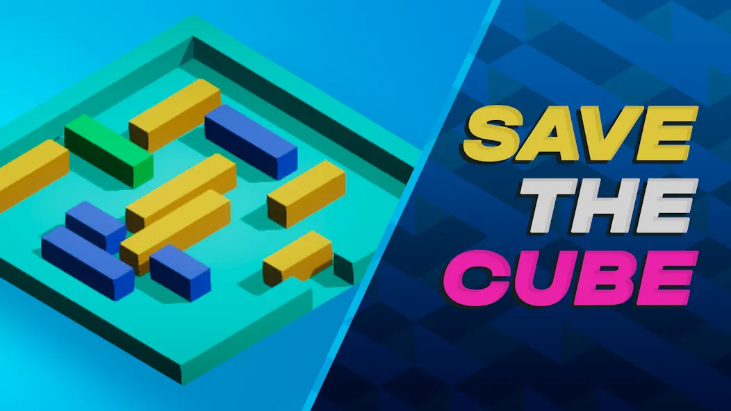Скачать взлом Cube Escape Room 3D Puzzle [MOD: без рекламы и все уровни открыты] — скриншот 2