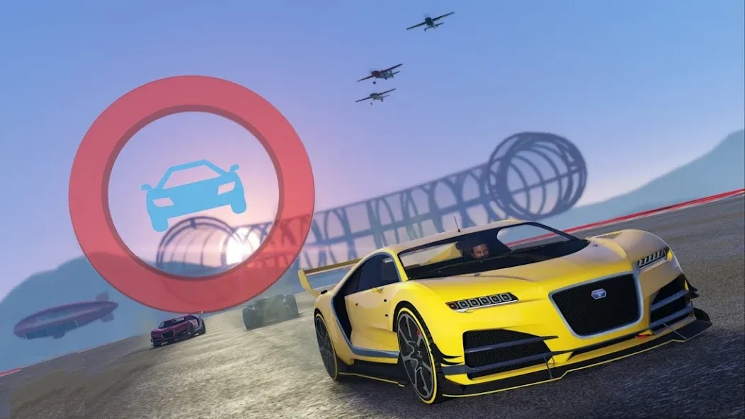Mega Ramp Car Offline Games [MOD: безлимитные деньги и все машины] — Скачать бесплатно (APK) — скриншот 1