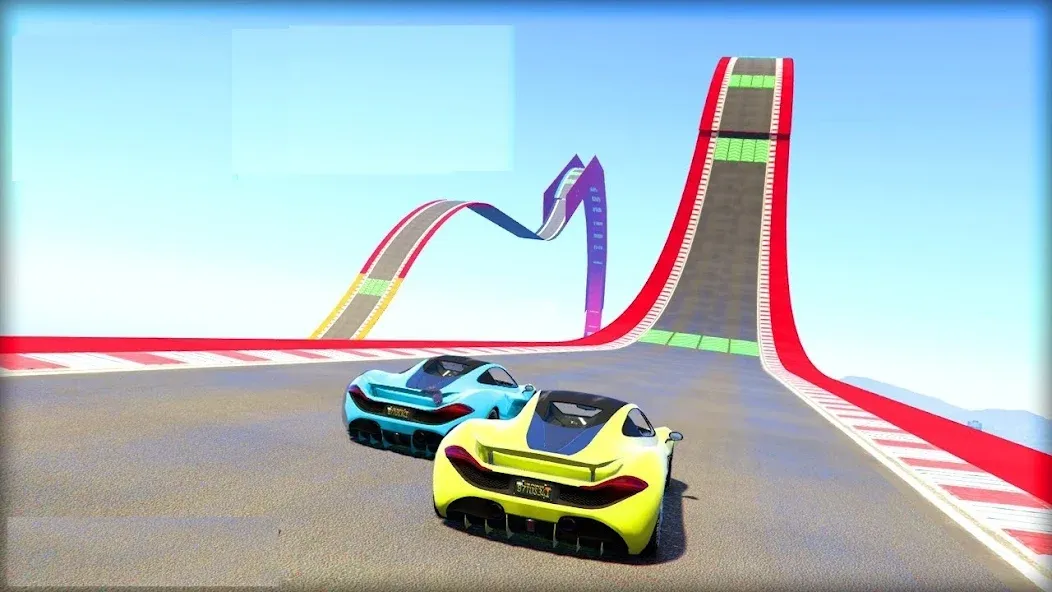 Mega Ramp Car Offline Games [MOD: безлимитные деньги и все машины] — Скачать бесплатно (APK) — скриншот 2