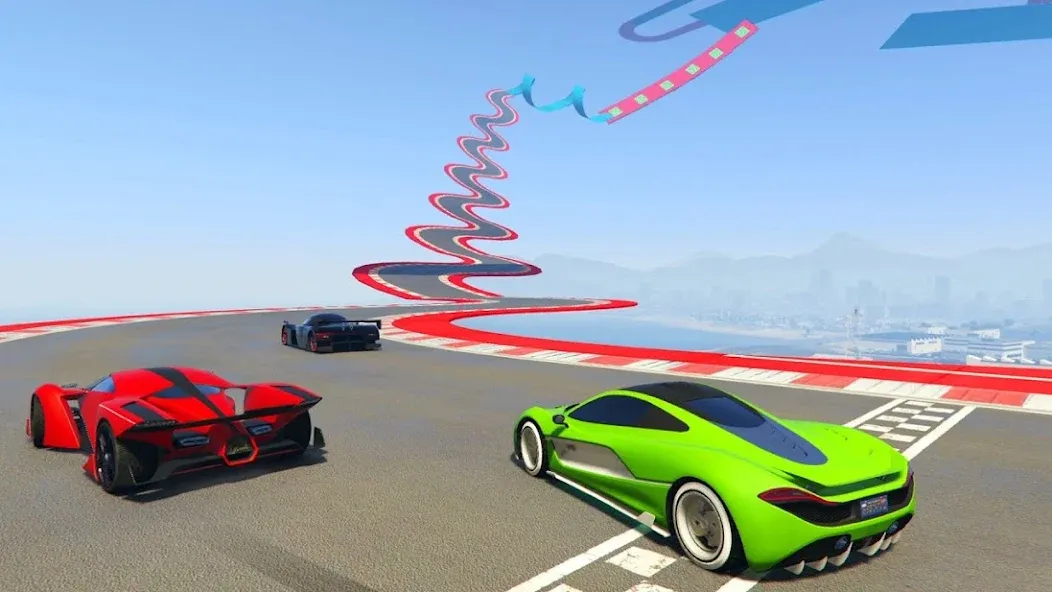 Mega Ramp Car Offline Games [MOD: безлимитные деньги и все машины] — Скачать бесплатно (APK) — скриншот 3