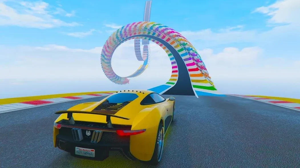 Mega Ramp Car Offline Games [MOD: безлимитные деньги и все машины] — Скачать бесплатно (APK) — скриншот 4
