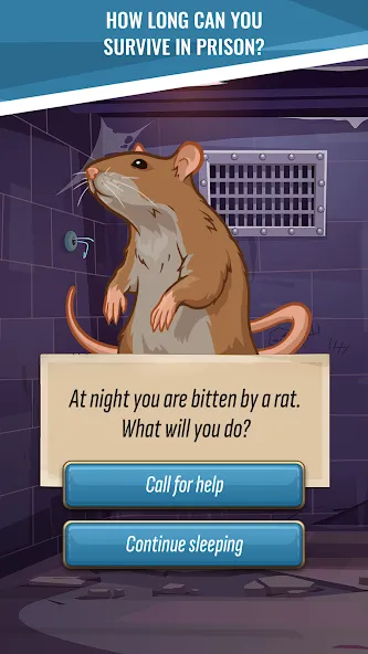 Hoosegow: Prison Survival [MOD: много денег и всё открыто] — Скачать бесплатно (APK) — скриншот 1
