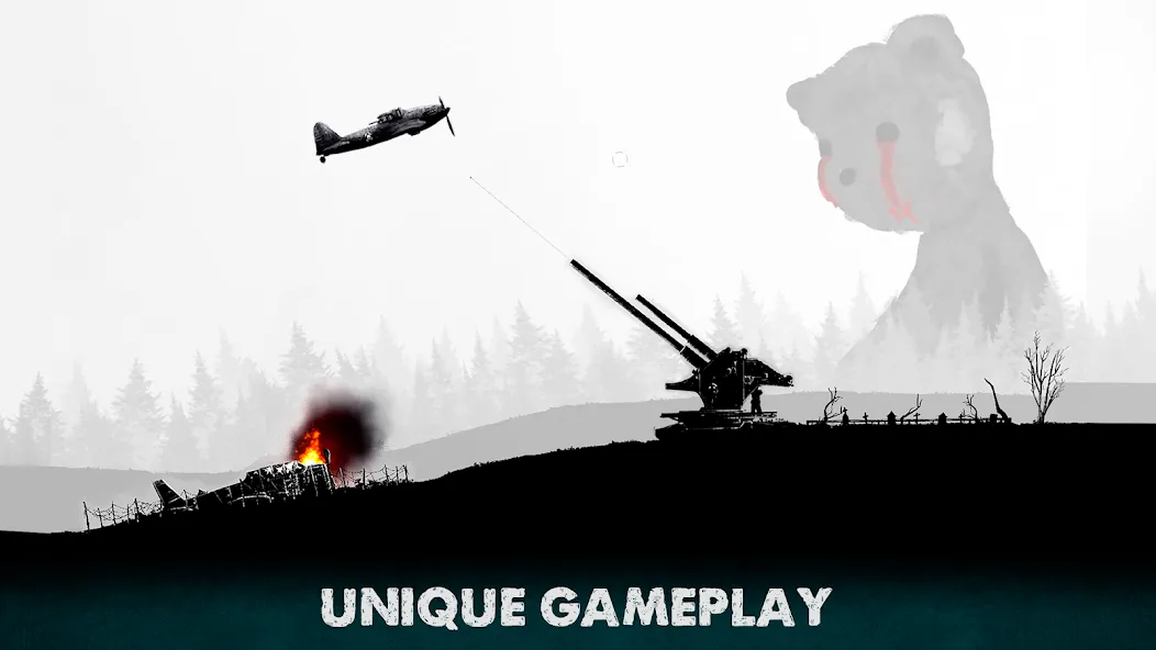 Скачать Warplanes Inc WW2 Plane & War [MOD: безлимитные деньги и все самолеты] на телефон — скриншот 1