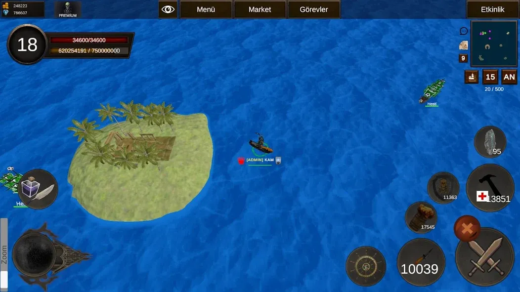 Скачать взлом Naval Battle Online [MOD: безлимитные ресурсы и мощный флот] — скриншот 3