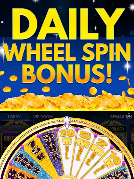 Spin Vegas Slots: Slot Games [MOD: много монет и бонусов] последняя версия — скриншот 3