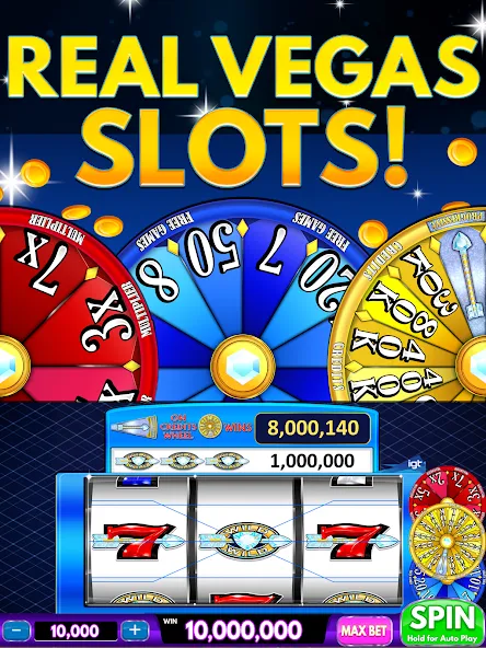 Spin Vegas Slots: Slot Games [MOD: много монет и бонусов] последняя версия — скриншот 4