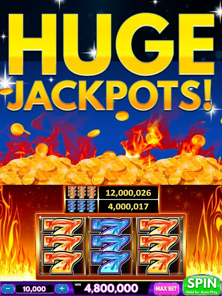 Spin Vegas Slots: Slot Games [MOD: много монет и бонусов] последняя версия — скриншот 5