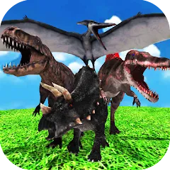 Dino Battle Arena Lost Kingdom [MOD: много денег и все динозавры открыты] (Бесплатно / APK)