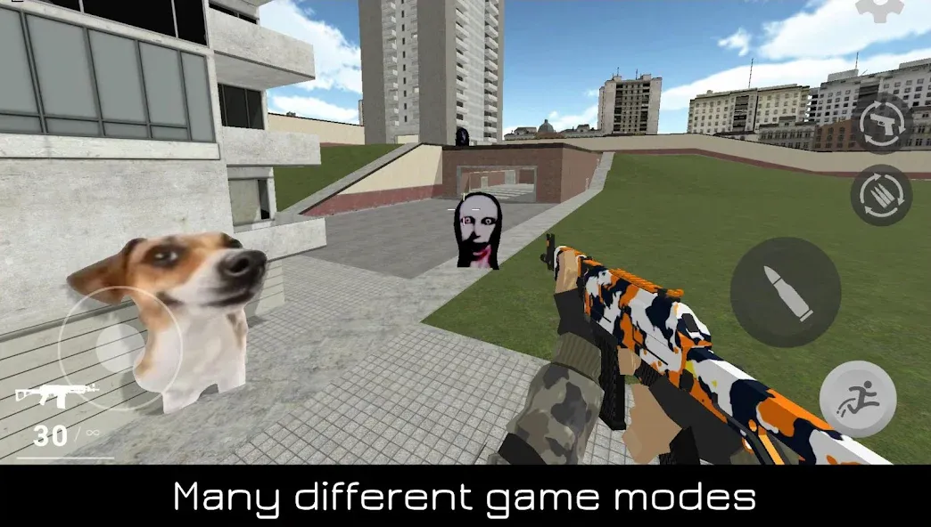 Скачать Nextbots Online: Sandbox [MOD: бесконечные монеты и открыты все карты] на телефон — скриншот 3