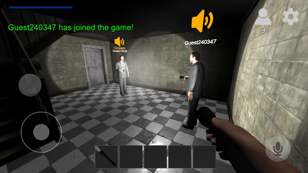 Скачать Nextbots Survival: Multiplayer [MOD: безлимитные жизни и усиленный урон] — скриншот 2