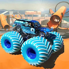 Monster Truck Car Game 3d [MOD: безлимитные деньги и топливо] на Андроид