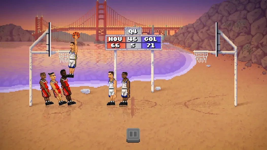 Bouncy Basketball [MOD: безлимитные деньги и разблокированы все мячи] на Андроид — скриншот 1