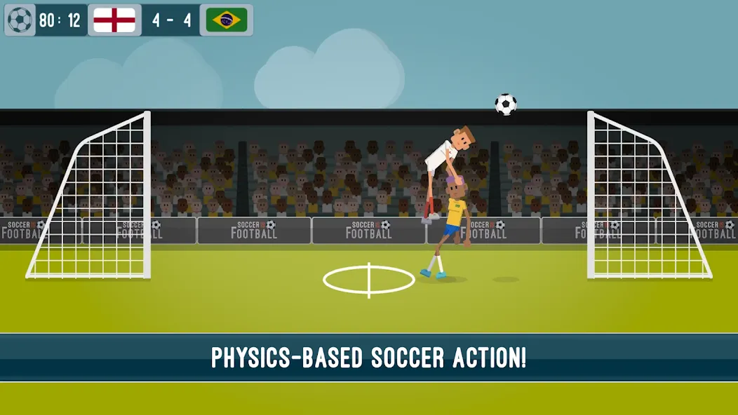 Скачать Soccer Is Football [MOD: разблокированы все команды и режимы] на телефон — скриншот 1