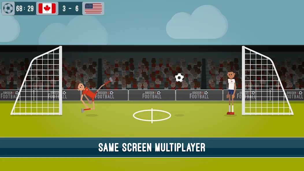 Скачать Soccer Is Football [MOD: разблокированы все команды и режимы] на телефон — скриншот 2