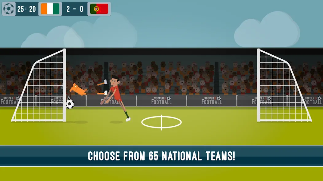Скачать Soccer Is Football [MOD: разблокированы все команды и режимы] на телефон — скриншот 3