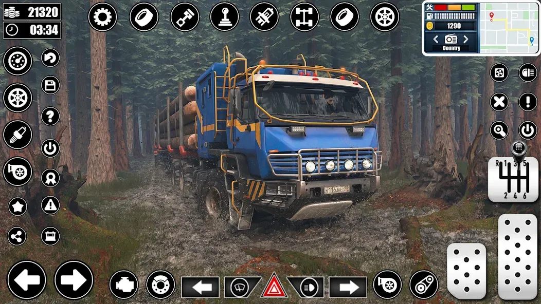 Скачать взлом Cargo Delivery Truck Games 3D [MOD: безлимитные деньги и топливо] — скриншот 5