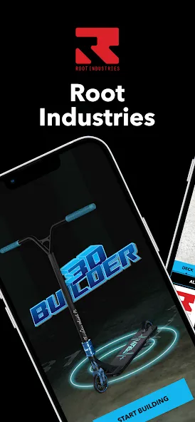 Скачать взлом Scooter 3D custom builder [MOD: безлимитные деньги и все детали открыты] — скриншот 1
