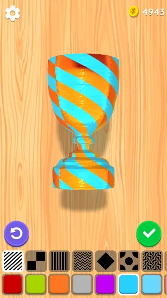 Скачать Wood Turning 3D - Carving Game [MOD: безлимитные деньги и все инструменты открыты] — скриншот 5