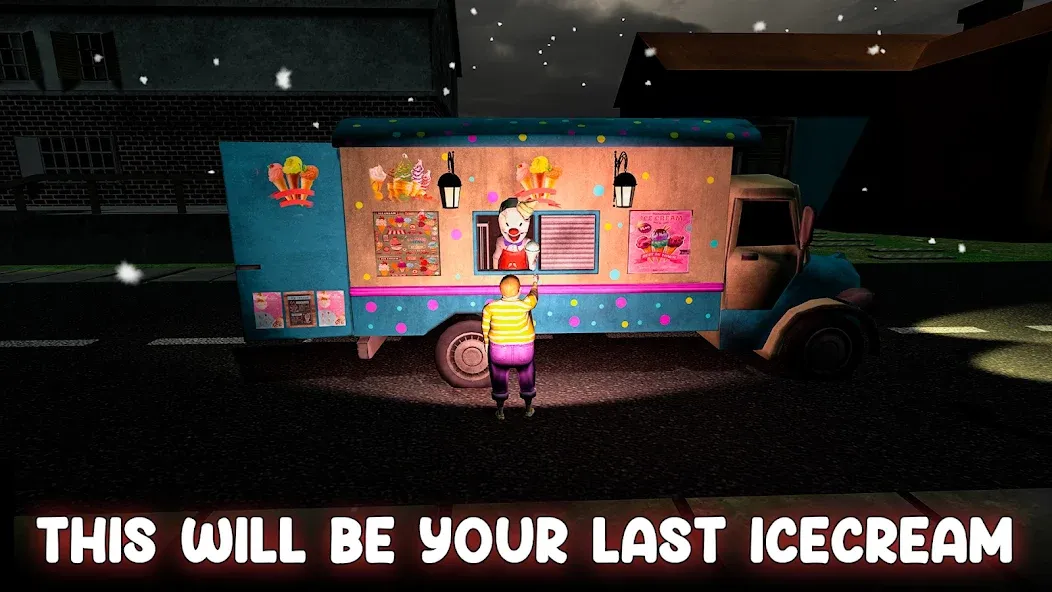 Ice Cream Man: Horror Scream [MOD: безлимитные деньги и открыты все уровни] последняя версия — скриншот 1