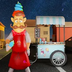 Ice Cream Man: Horror Scream [MOD: безлимитные деньги и открыты все уровни] последняя версия