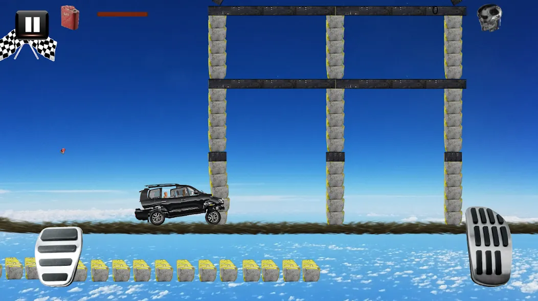 Car Crash 2d [MOD: разблокированы все машины и трассы] — Скачать бесплатно (APK) — скриншот 2