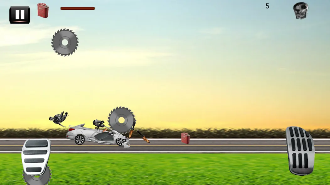 Car Crash 2d [MOD: разблокированы все машины и трассы] — Скачать бесплатно (APK) — скриншот 3