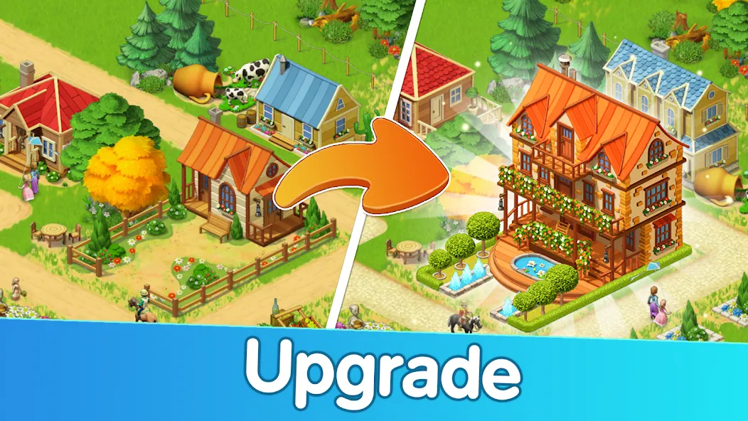 Homesteads: Dream Farm [MOD: безлимитные деньги и ресурсы] (Бесплатно / APK) — скриншот 3