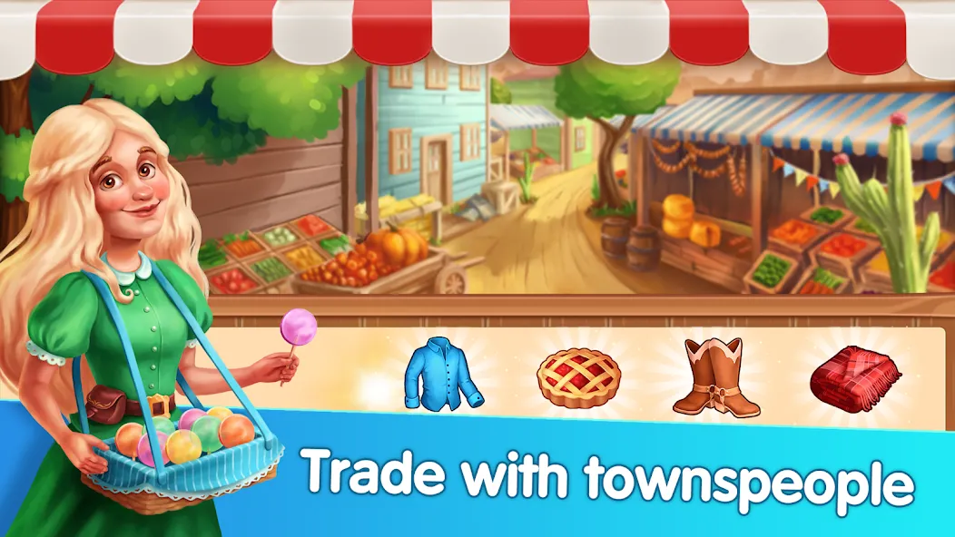 Homesteads: Dream Farm [MOD: безлимитные деньги и ресурсы] (Бесплатно / APK) — скриншот 4