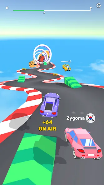 Ramp Racing 3D — Extreme Race [MOD: безлимитные деньги и все машины] — Скачать бесплатно (APK) — скриншот 2