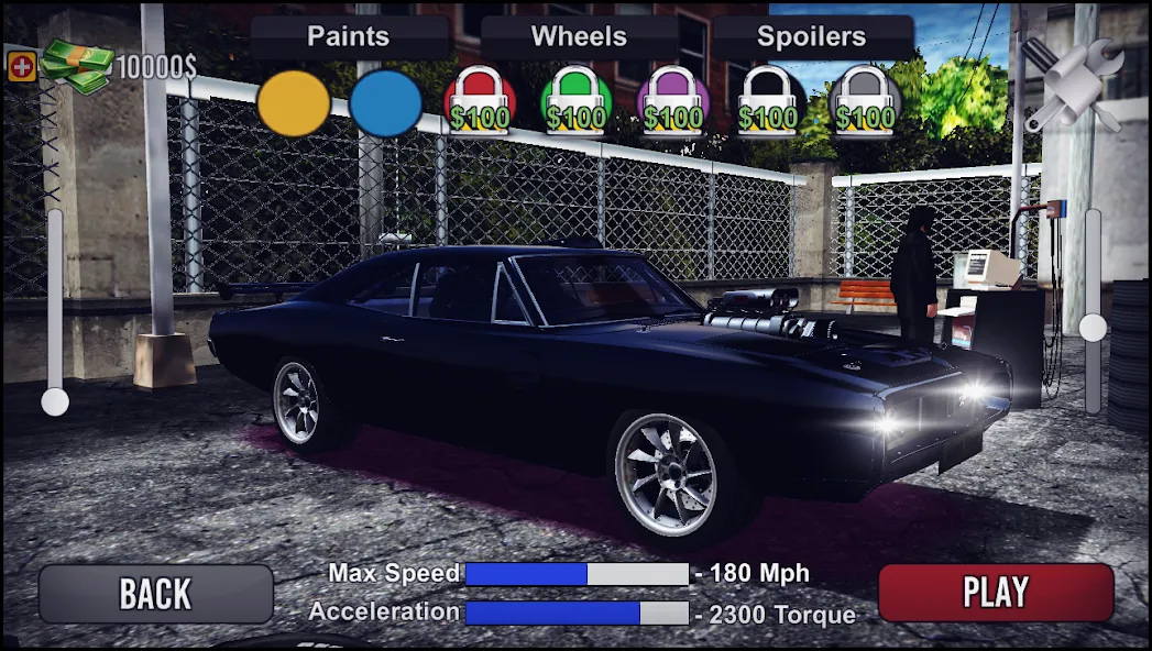 Charger Drift Simulator [MOD: безлимитные деньги и машины] на Андроид — скриншот 2