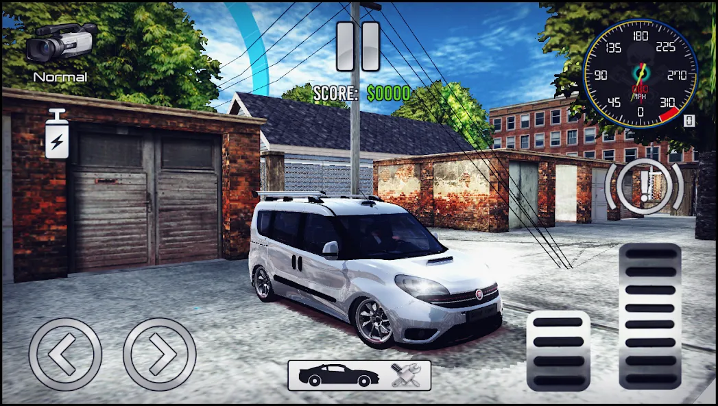 Doblo Drift Simulator [MOD: безлимитные деньги и топливо] — Скачать бесплатно (APK) — скриншот 5