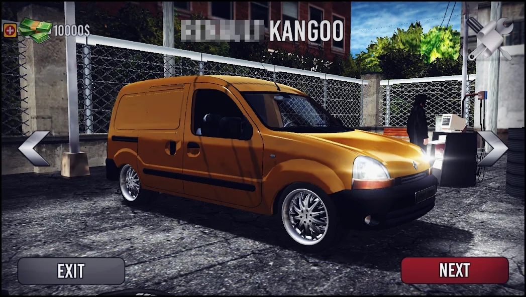 Скачать Kango Drift Simulator [MOD: безлимитные деньги и тюнинг автомобилей] — скриншот 1