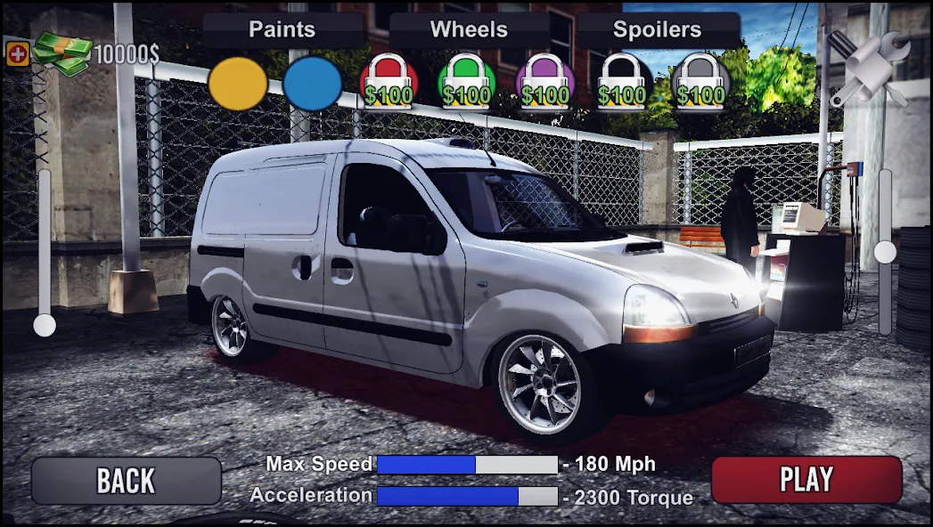 Скачать Kango Drift Simulator [MOD: безлимитные деньги и тюнинг автомобилей] — скриншот 2