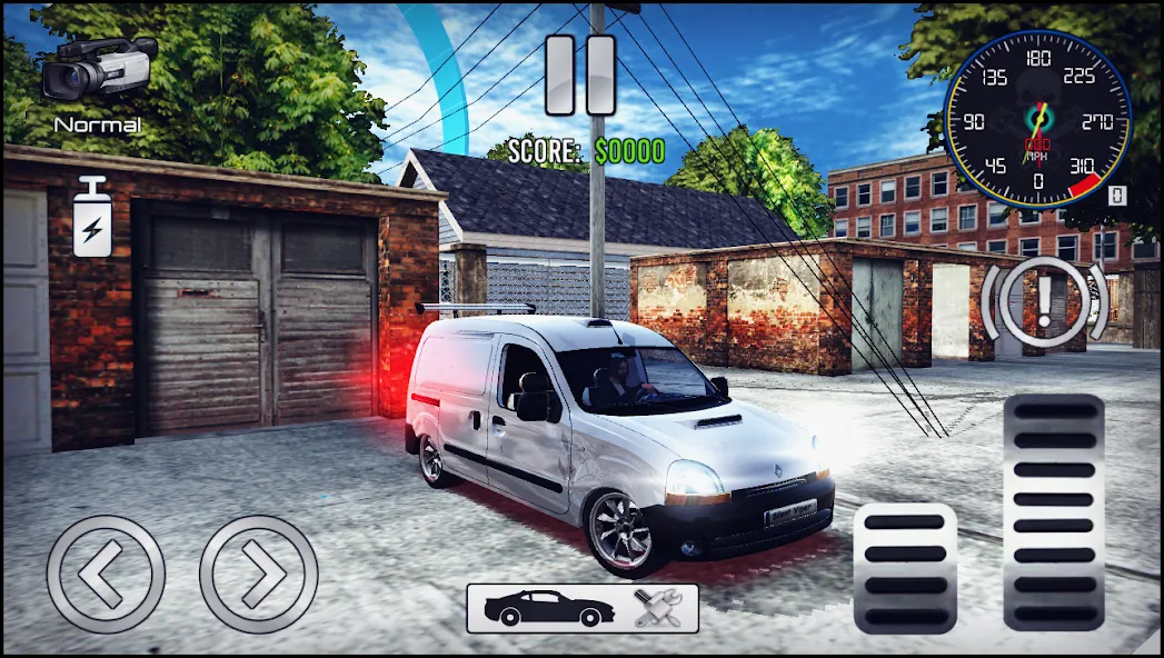 Скачать Kango Drift Simulator [MOD: безлимитные деньги и тюнинг автомобилей] — скриншот 5