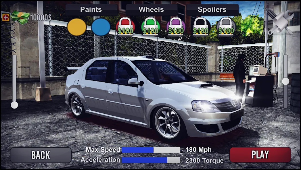 Logan Drift Simulator [MOD: безлимитные деньги и топливо] на Андроид — скриншот 2