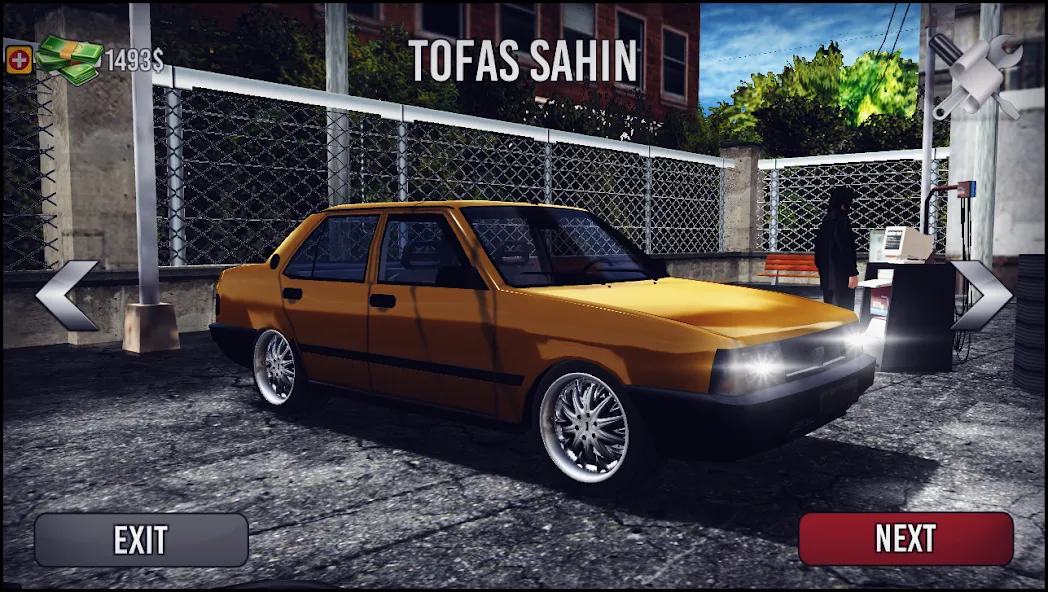 Взломанная Tofaş Drift Simulator [MOD: безлимитные деньги и открыты все машины] на Андроид — скриншот 1