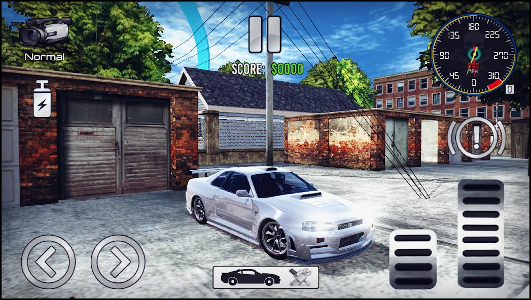 Скачать Skyline Drift Simulator [MOD: безлимитные деньги и топливо] — скриншот 5