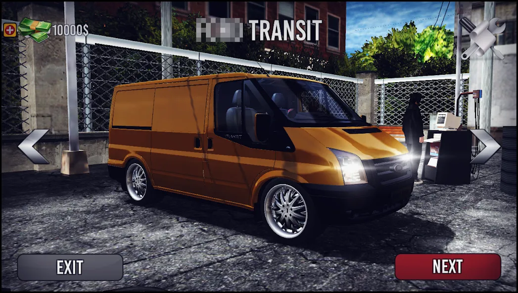 Взломанная Transit Drift Simulator [MOD: безлимитные деньги и все машины открыты] на Андроид — скриншот 1