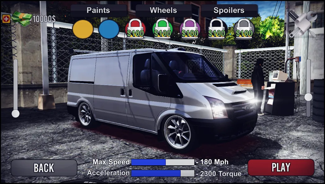 Взломанная Transit Drift Simulator [MOD: безлимитные деньги и все машины открыты] на Андроид — скриншот 2