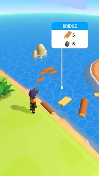 Stranded Island Survival Games [MOD: безлимитные ресурсы и здоровье] последняя версия — скриншот 2