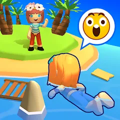 Stranded Island Survival Games [MOD: безлимитные ресурсы и здоровье] последняя версия