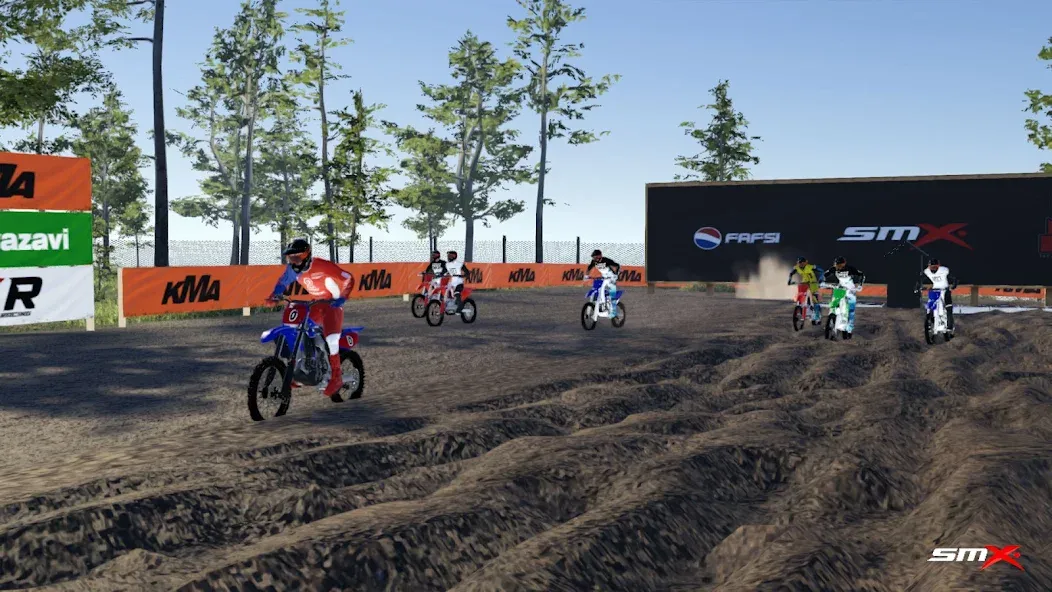 SMX: Supermoto Vs. Motocross [MOD: безлимитные деньги и все мотоциклы открыты] — Скачать бесплатно (APK) — скриншот 4