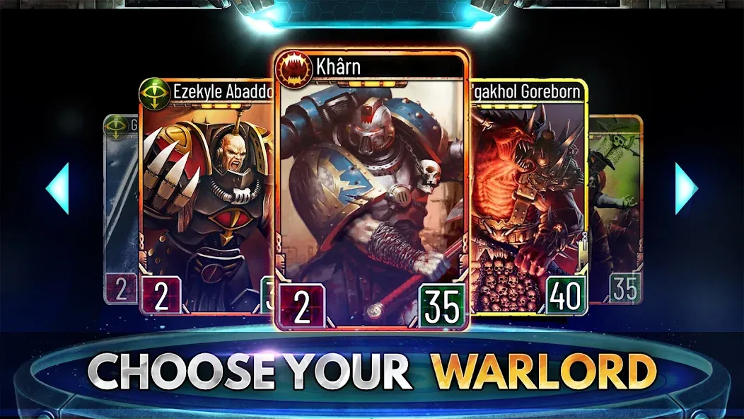 Скачать Warhammer Horus Heresy Legions [MOD: безлимитные ресурсы и открыты все легионы] на телефон — скриншот 4
