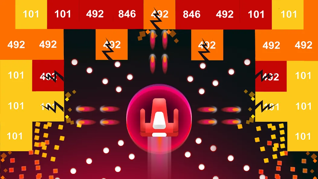 Fire Hero 2D — Space Shooter [MOD: безлимитные патроны и жизни] последняя версия — скриншот 1