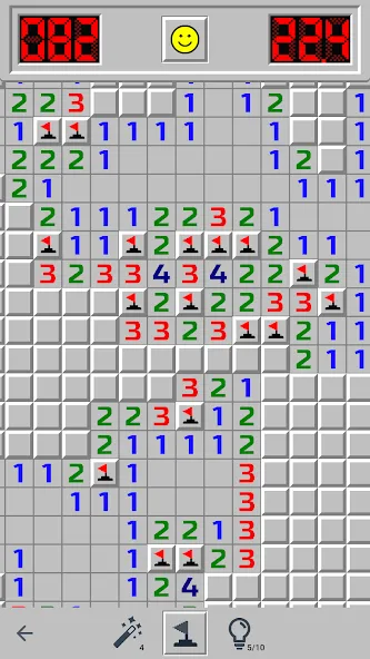 Minesweeper GO - classic game [MOD: без рекламы и подсказки доступны] на Андроид — скриншот 1