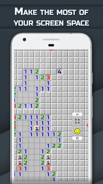 Minesweeper GO - classic game [MOD: без рекламы и подсказки доступны] на Андроид — скриншот 3