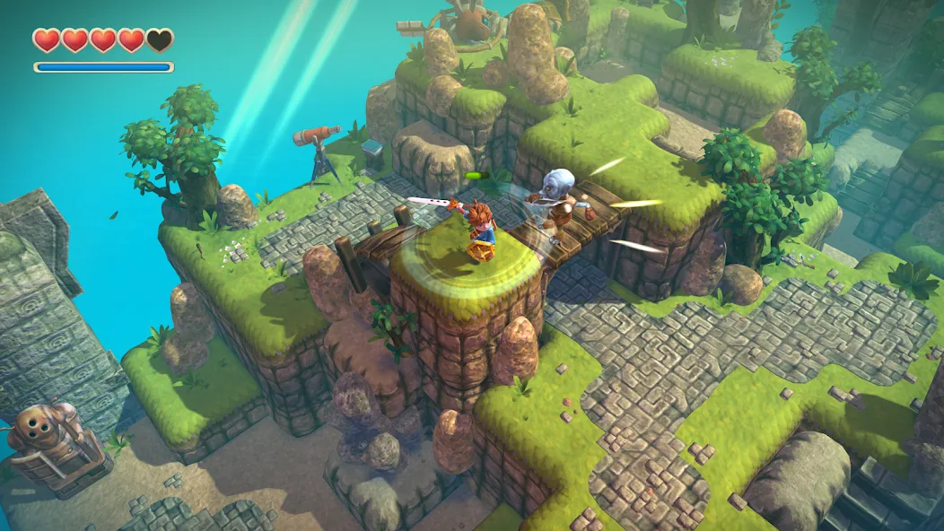 Oceanhorn ™ [MOD: неограниченные ресурсы и открытые локации] — Скачать бесплатно (APK) — скриншот 3