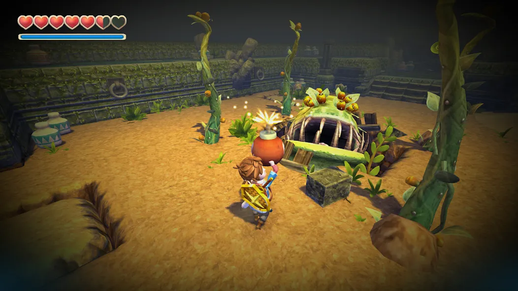 Oceanhorn ™ [MOD: неограниченные ресурсы и открытые локации] — Скачать бесплатно (APK) — скриншот 4