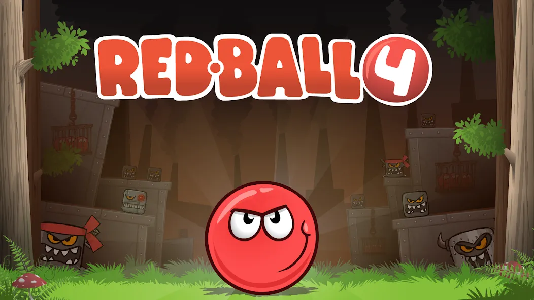 Скачать взлом Red Ball 4 [MOD: безлимитные жизни и открыты все уровни] — скриншот 1