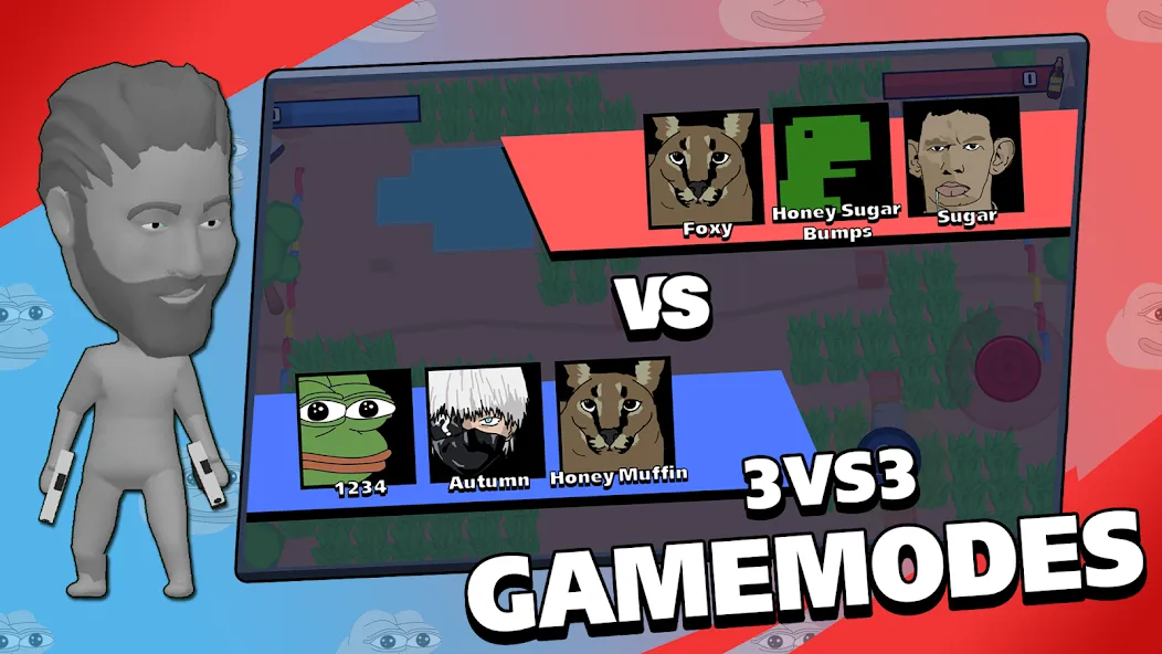 Brawl Memes - Meme Battle [MOD: безлимитные монеты и разблокированные мемы] (Бесплатно / APK) — скриншот 3